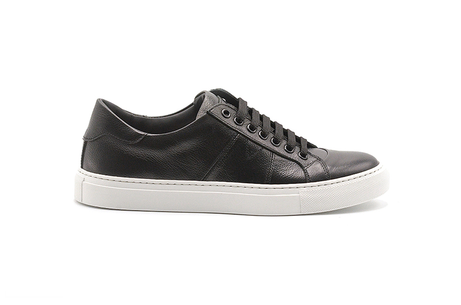 NERO GIARDINI Sneakers da uomo in pelle blu | P900800U